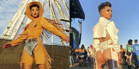 All of James Charles' Best Coachella Outfits - Every Time Ja