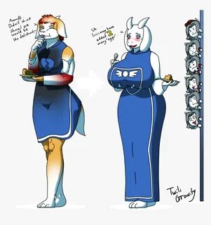 Undertale Transformation , Png Download - Toriel Transformat