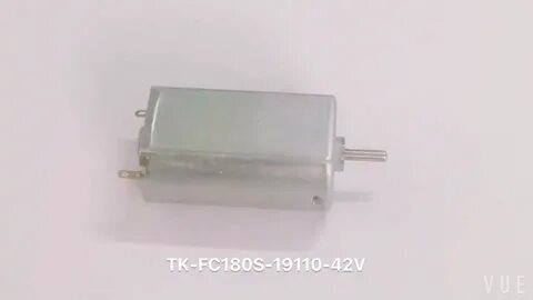 TK-FC180S-19110-42V DC 12V 19000RPM CCW shaft length 9MM, Vi