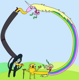 Lady Rainicorn and Jake The Dog Penetration Penis Your Carto