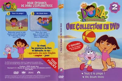 Jaquette DVD de Dora l'exploratrice vol 02 - CinÃ©ma Passion