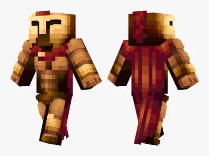 Spartan Warrior Minecraft Skin, HD Png Download , Transparen