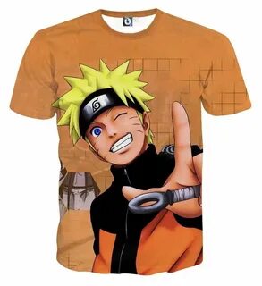 Naruto Uzumaki Japanese Anime Smiling Cute Cool T-Shirt #Nar