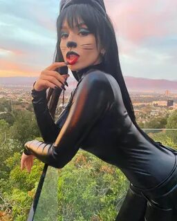 AVA MAX in Catsuit - Instagram Photos 11/03/2020 - HawtCeleb