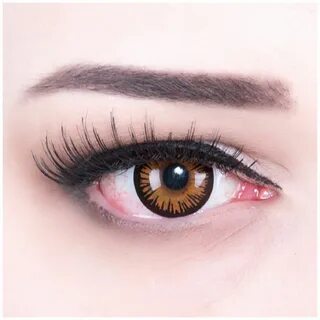 Weiße rote farbige Kontaktlinsen für Karneval Fasching Fasna