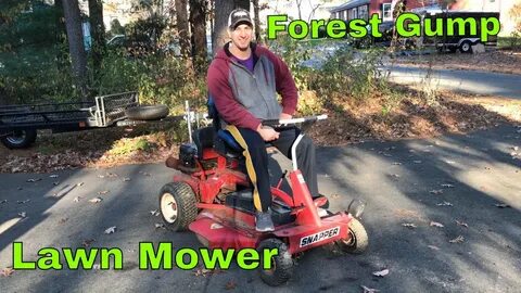Forest Gump Lawn Mower Repair Project - YouTube