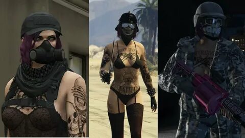 GTA V: FEMALE OUTFIT SHOWCASE #2 My Current Outfits (03/07/1