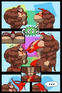 Muscle Banana (Donkey Kong) by Guzreuef Porn Comics