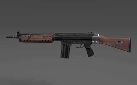 R91 - Fallout 3 Assault Rifle 日 本 語 化 対 応 武 器 - Fallout4 Mod