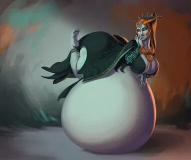 Massive Midna by 0pik-0ort Body Inflation Know Your Meme