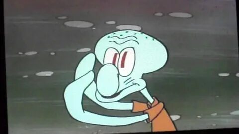 Squidward Puts His Nose In His Mouth? - YouTube