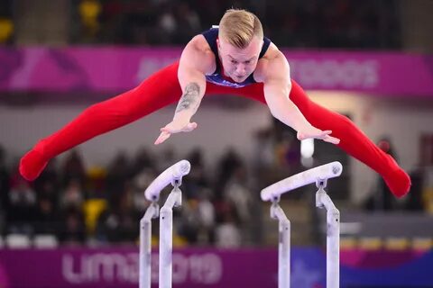 Men's Gymnastics Parallel Bars : Tokyo Bound Meet The U S Ol