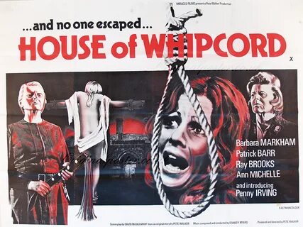 House of Whipcord, Original Vintage Film Poster Original Pos