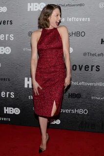 Carrie Coon attends 'The Leftovers' premiere at NYU Skirball
