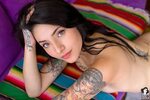 Beautiful Suicide Girl Cleoo Psychedelic Dream (47) HD iPhon