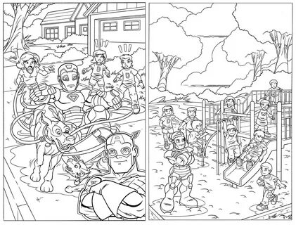 Marvel Super Hero Squad Az Coloring Pages - Coloring Home