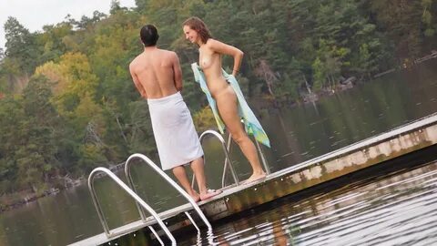 Mature Couples Skinny Dipping.