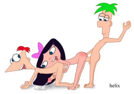 Slideshow phineas and ferb isabell sitting on a dick naked.