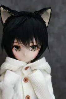 2015-10 "MDD 黒 猫 セ ッ ト" Anime dolls, Bjd dolls girls, Japane