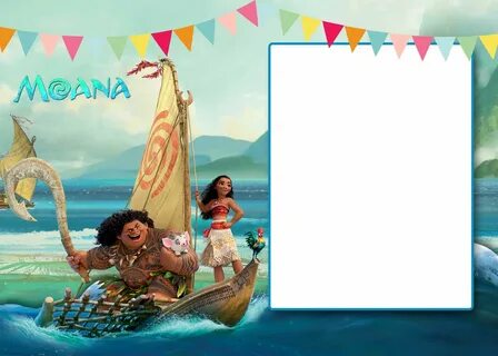 Download Now FREE Moana Baby Shower Invitation template Conv