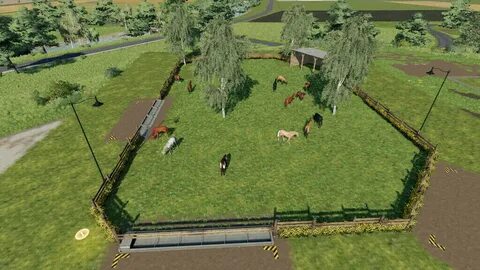 Мод Big Horse Stable v1.0.2.0 для FS19 (1.7.x) " Моды для иг