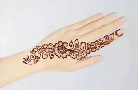 Henna tattoo on hand - Tattoo Designs for Women - Henna tatt