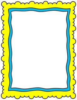 Borders For Kids - Picture Frame - (2121x2748) Png Clipart D