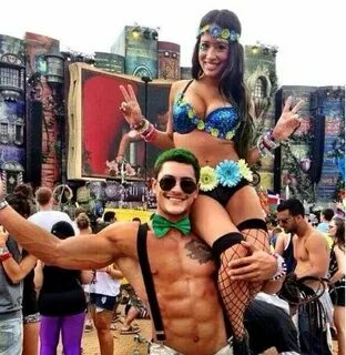 Rave couple Insta_Rave Music festival outfits, Rave costumes