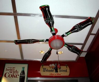 Coca cola ceiling fans - tips for buyers - Warisan Lighting