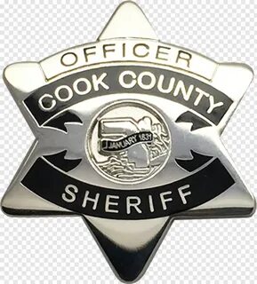 Sheriff Badge - Deputy Cook County Sheriff Logo, Transparent
