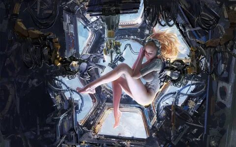 The Sci-Fi & Fantasy Paintings of Wangjie Li Digital Artist