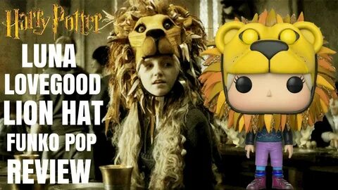 Harry Potter Enamel Pin: Luna Lovegood with Lion Hat with 60