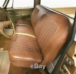 67-72 Chevy/GMC C10 Truck Saddle Houndstooth Bench Seat Cove
