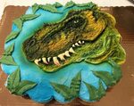 Buttercream T. rex cupcake cake Pull apart cupcake cake, Pul