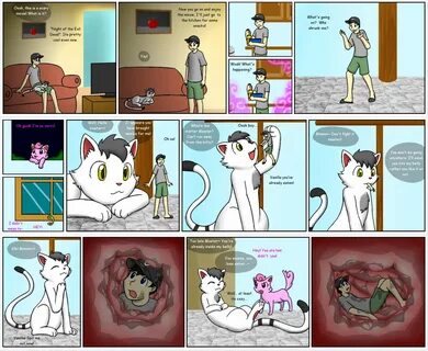 Giant Kitty (Vore) by DragonX1010 -- Fur Affinity dot net