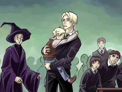 Draco and James by clefchan on deviantART Harry potter draco
