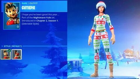 NEW* CUTIEPIE AND COZY COMMAND SET CHRISTMAS SKINS! (Christm