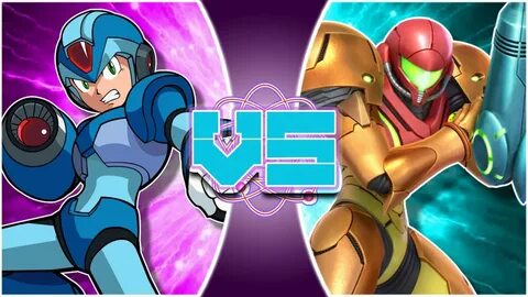 MEGA MAN X vs SAMUS ARAN! (Mega Man vs Metroid) REWIND RUMBL