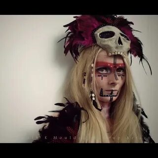 "Voodoo Queen" Airbrush Makeup Tutorial Voodoo makeup, Airbr