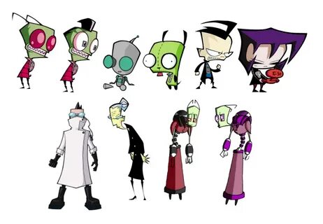 List of Invader Zim characters Invader zim characters, Invad