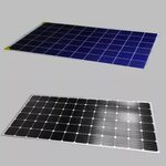 Black Transparent Solar Power Cells for Solar Power Systerm(