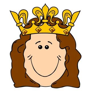 Cartoon Queen Crown SVG Clip arts download - Download Clip A