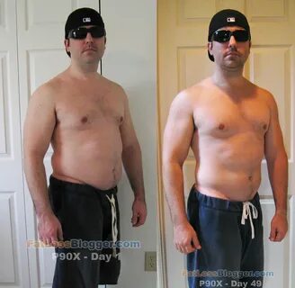 P90X Before and After Photos - Day 49