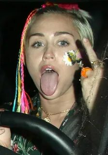 Miley Cyrus leaving the Chateau Marmont last night (after no