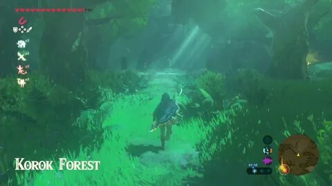How To Get Past The Shrine In Korok Forest - RIDELEF