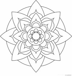 12 Awesome lotus flower mandala coloring pages images Simple