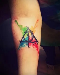 дары смерти тату 19.01.2020 № 354 -deathly hallows tattoo- t