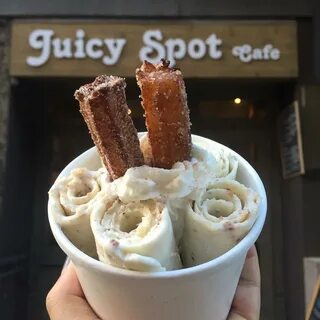 U.S. 1st Rolled Ice Cream (@juicyspotcafe) — Instagram