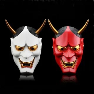 Купить Japanese Buddhist Evil Hannya Mask masquerade prop co