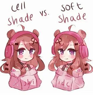 Cell Shade Vs Soft Shade!